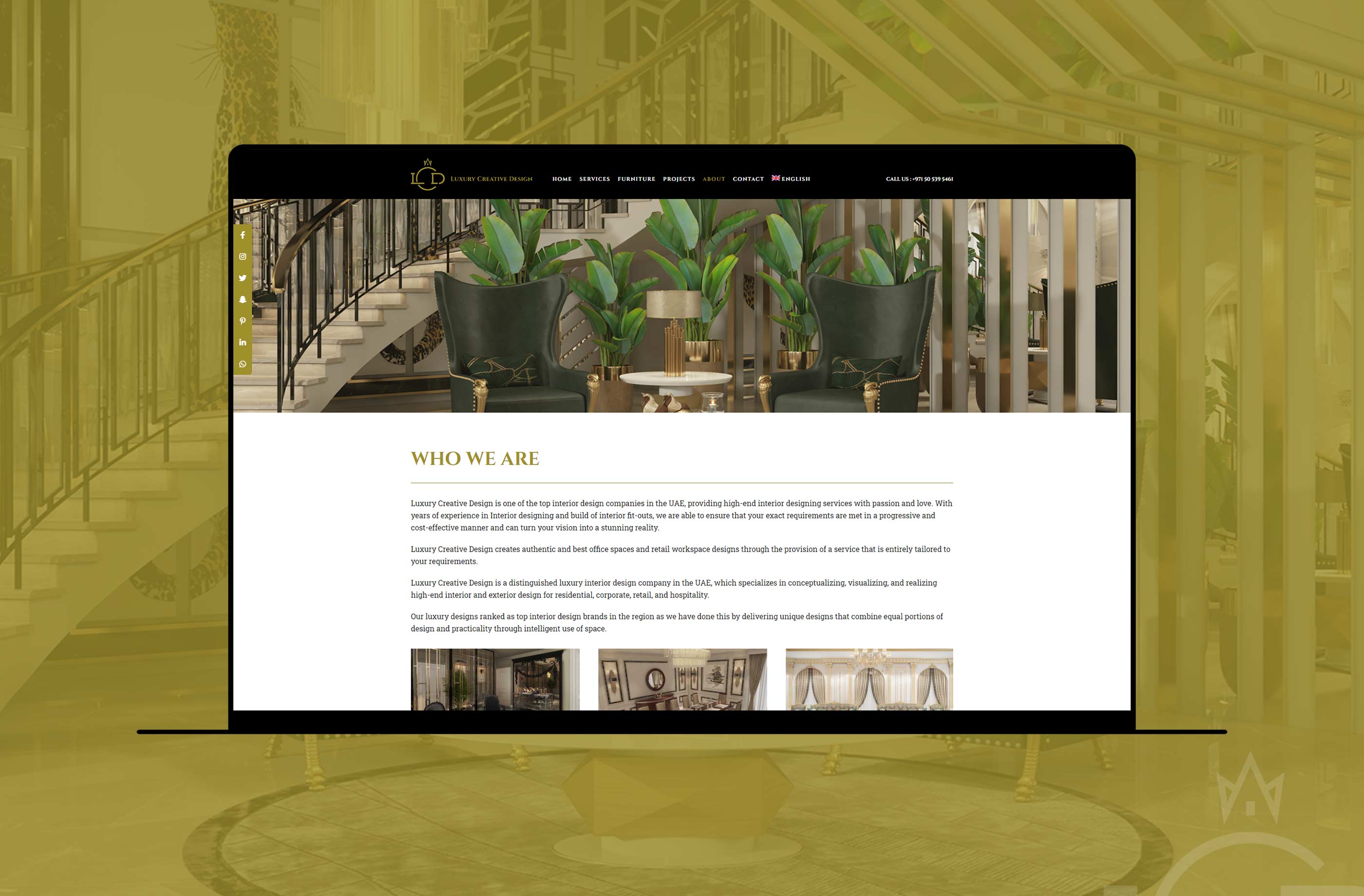 Web Design & Development London, US Project by Native Webs Studios